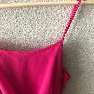 Pink Swing Dress (Adjustable Straps)